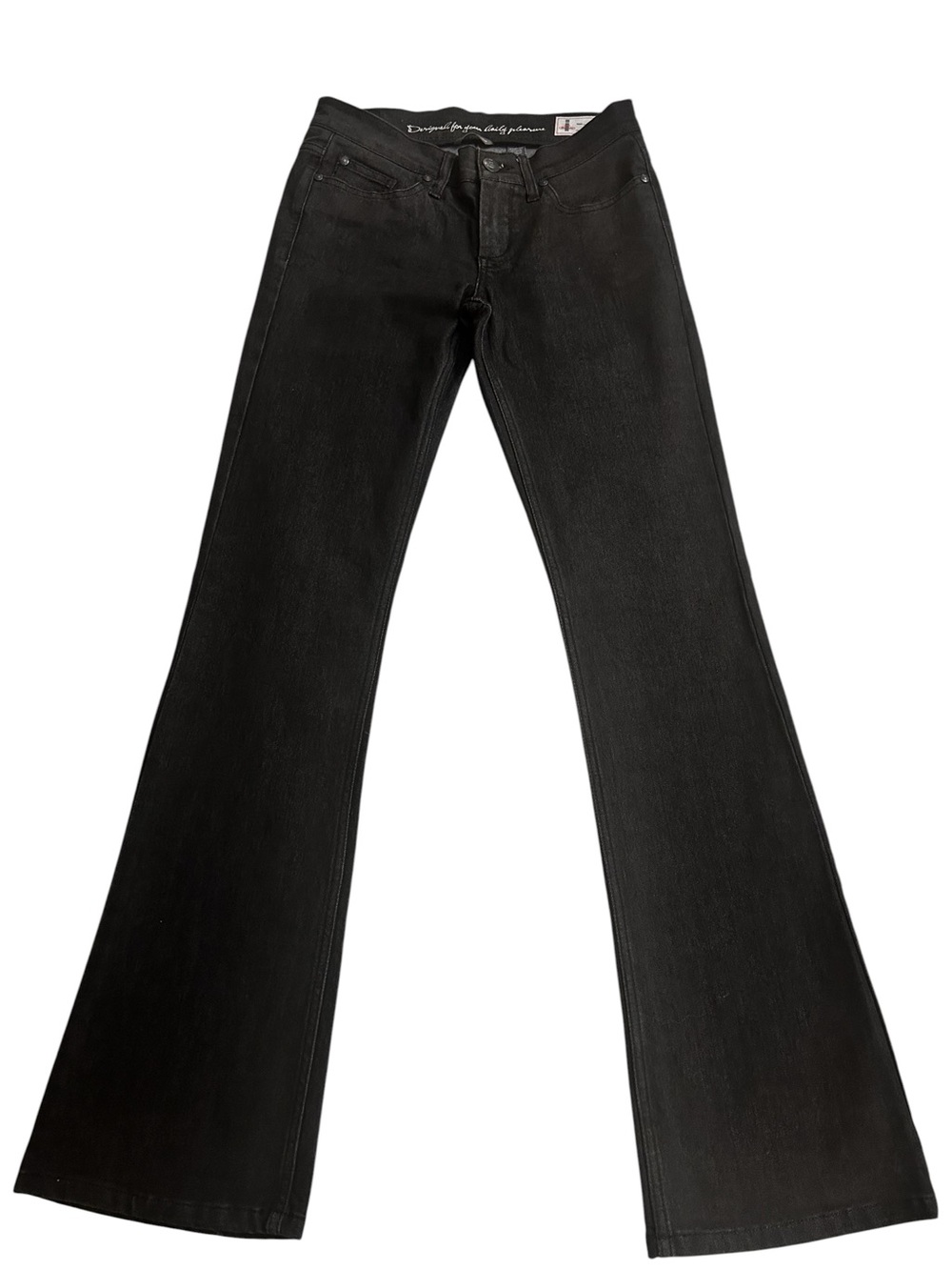 i-Jeans by Buffalo Women's Landis Bootcut Black Stretch Denim Jeans 27x33 (Sz 4)